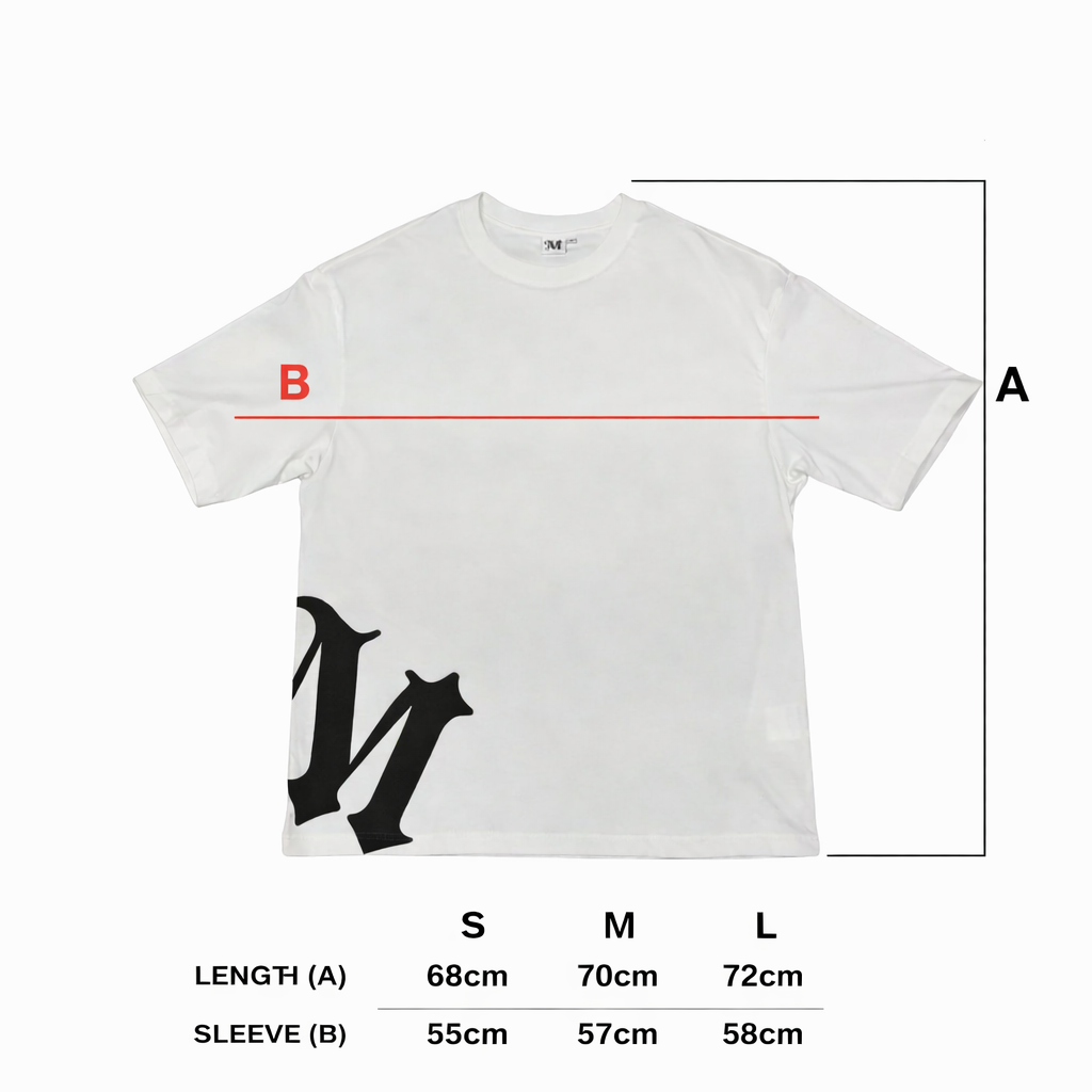 "MERCURY" TEE - WHITE